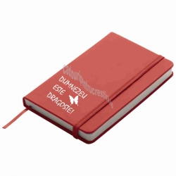 Notepad A6, coperta rosie, Dumnezeu este Dragoste!